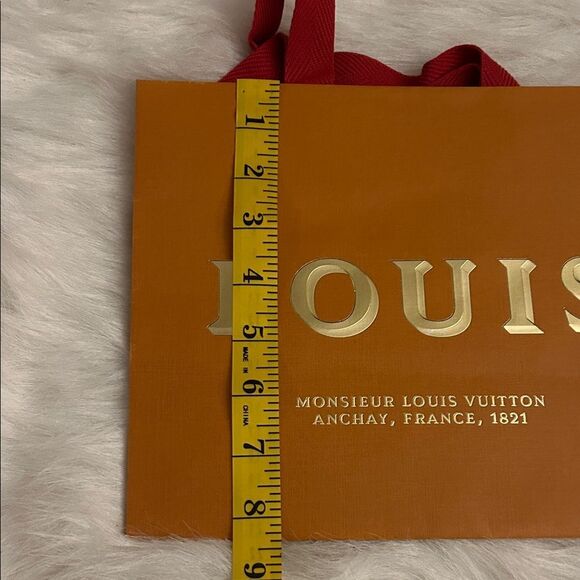 Louis Vuitton Orange Bag with Red Handles - Picture 5 of 5